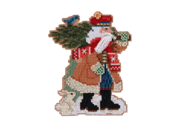 вышивка гладью MH202232 Елка для Санты. Набор для вышивки в смешанной технике Mill Hill