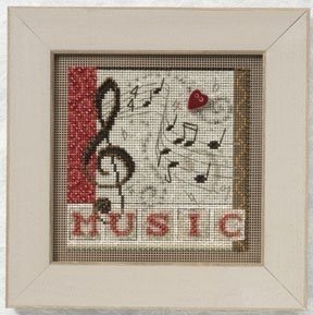 MH141201 Музыка. Набор для вышивки в смешанной технике Mill Hill - 1