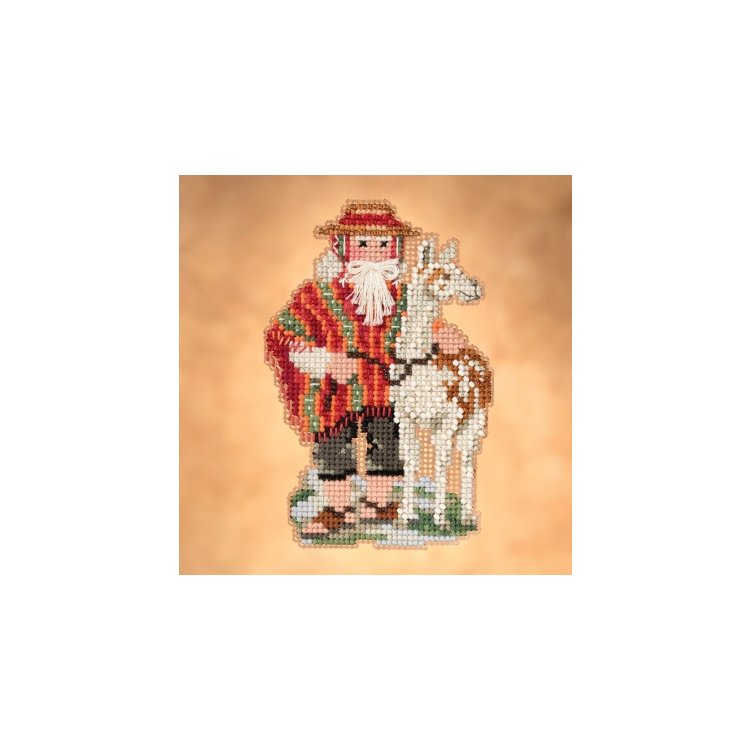 MH201932 Андес Санта. Набор для вышивки в смешанной технике Mill Hill - 1