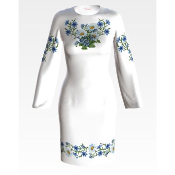 Платье женское (заготовка для вышивки) ПЛ-019 - 1