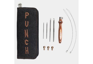  21002 Набор инструментов для ковровой вышивки The Earthy Punch Kit KnitPro