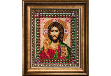  Б-069 Икона Господа Иисуса Христа Набор для вышивки бисером