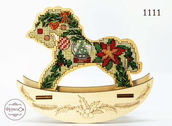 1111 Зимовий. Набір для вишивки хрестиком Фрузелок - 1