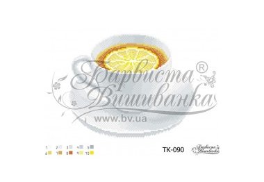  ТК-088 Душистый кофе. Схема для вышивки бисером (атлас) ТМ Барвиста Вишиванка