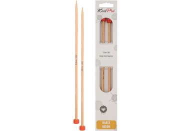 спицы для вязания 35456 Спицы прямые Basix KnitPro, 40 см, 5.00 мм