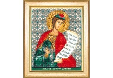  Б-1167 Икона святой пророк Даниил Набор для вышивки бисером