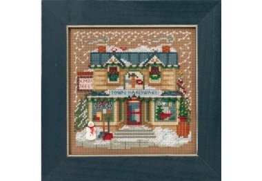 вишивка гладдю MH141631 Господарський магазин. Набір для вишивки в змішаній техніці Mill Hill