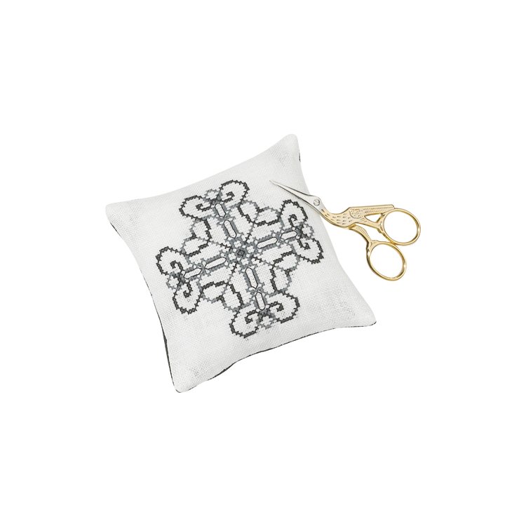 03-4393 Подушечка 4 Серця. Набір для вишивання хрестом PERMIN - 1 03-4393 Подушечка 4 Серця. Набір для вишивання хрестом PERMIN - 1