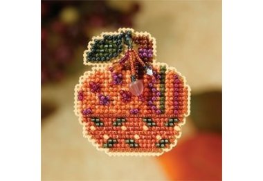 вышивка гладью MH187205 Ювелирная тыква. Набор для вышивки в смешанной технике Mill Hill