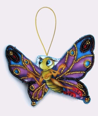 F009 Метелик. Набір з фетру Butterfly - 1