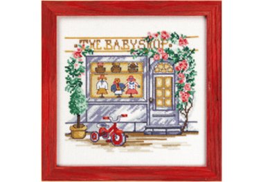 92-8102 Дитячий магазин. Набір для вишивання хрестом PERMIN 92-8102 Дитячий магазин. Набір для вишивання хрестом PERMIN