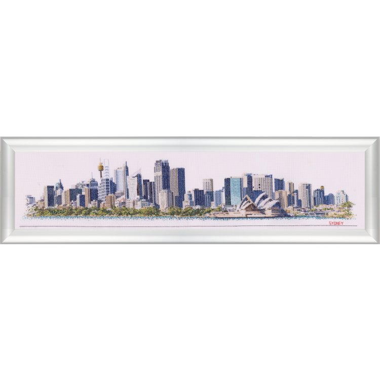 568 Skyline Sydney Linen. Набір для вишивки хрестом Thea Gouverneur - 1
