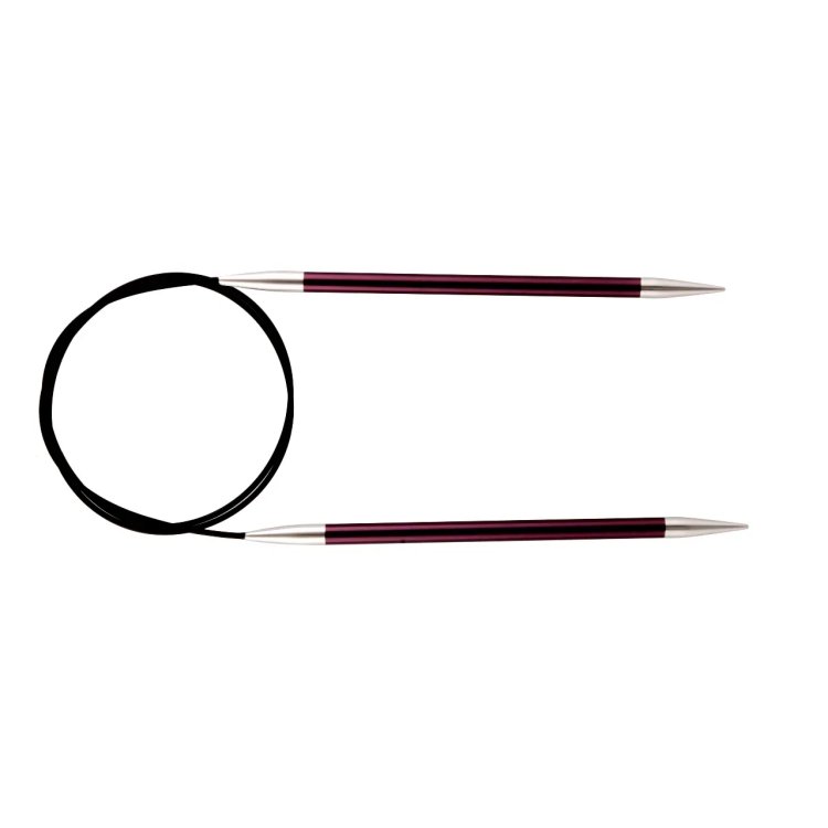 47213 Спиці кругові Zing KnitPro, 150 см, 6.00 мм - 1