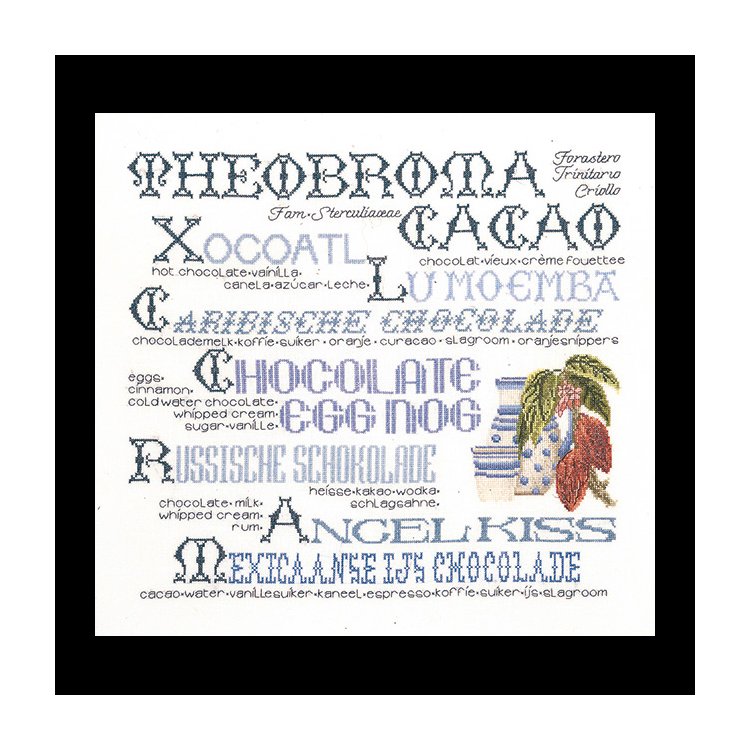 3013 Chocolate Sampler Linen. Набір для вишивки хрестом Thea Gouverneur - 1