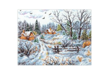 70-33 Морозний день. Набір для вишивки хрестом Magic Needle 70-33 Морозний день. Набір для вишивки хрестом Magic Needle