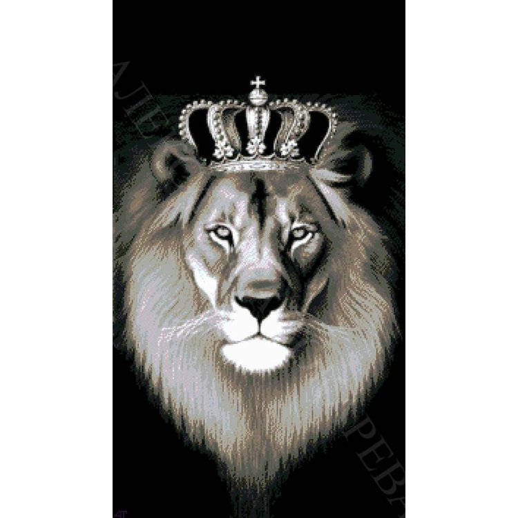 17-2405-НК Король лев. Набор Для вышивки бисером ТМ Токарева А. - 1