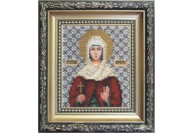  Б-1027 Икона святая мученица Наталия Набор для вышивки бисером