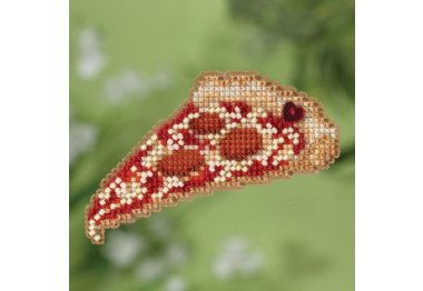 вышивка гладью MH181823 Кусок Пиццы. Набор для вышивки в смешанной технике Mill Hill