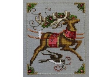 NC118 Cupid//Купід. Схема для вишивки хрестиком на папері Nora Corbett NC118 Cupid//Купід. Схема для вишивки хрестиком на папері Nora Corbett