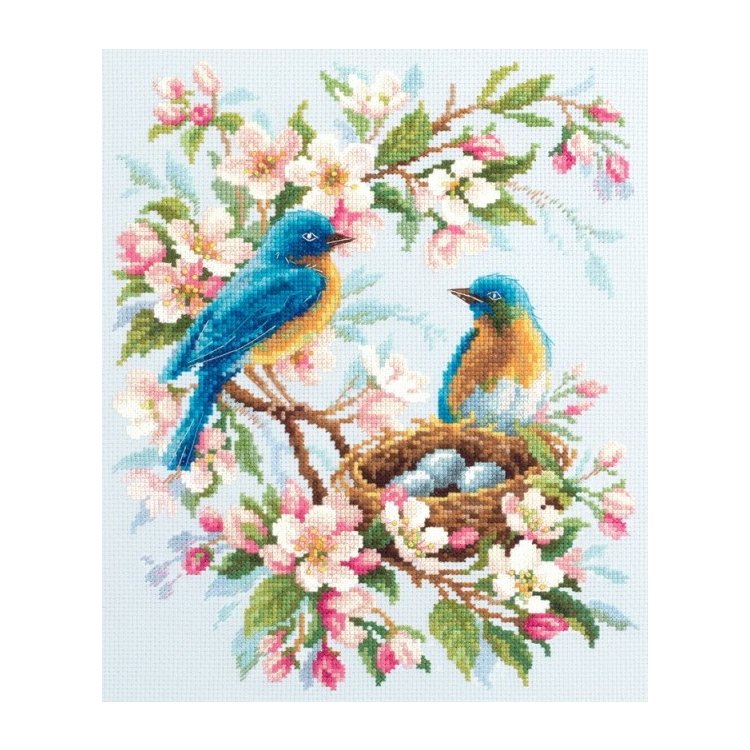 8366 Пісня весни. Набір для вишивки хрестиком Classic Design - 1 8366 Пісня весни. Набір для вишивки хрестиком Classic Design - 1