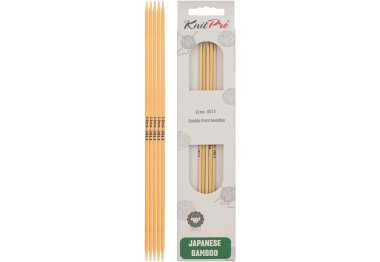 спиці для в'язання 22105 Спиці шкарпеткові Bamboo KnitPro, 15 см, 3.00 мм спиці для в'язання 22105 Спиці шкарпеткові Bamboo KnitPro, 15 см, 3.00 мм