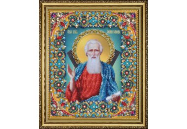  Набор для вышивки бисером Икона "Святой Апостол Андрей Первозванный" Р-433 ТМ Картины бисером