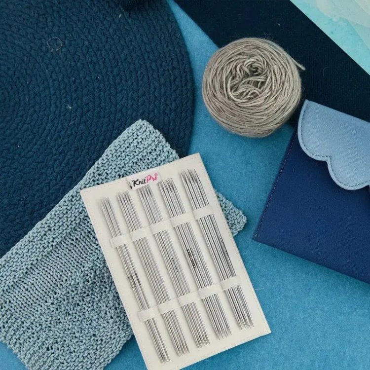 10628 Набір шкарпеткових спиць Deluxe Nova Metal KnitPro 15 см - 4
