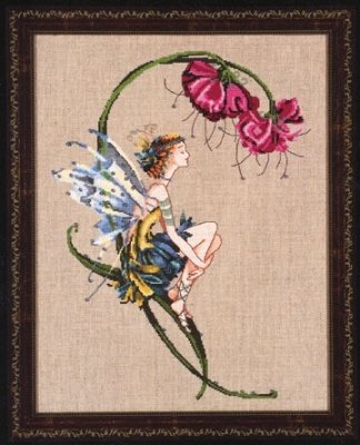 MD89 The Bliss Fairy // Фея Блаженства. Схема для вишивки хрестиком на папері Mirabilia Designs - 1