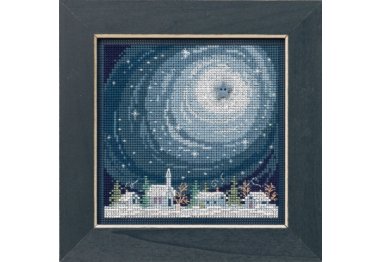 вышивка гладью MH141933 Зимние сияние. Набор для вышивки в смешанной технике Mill Hill