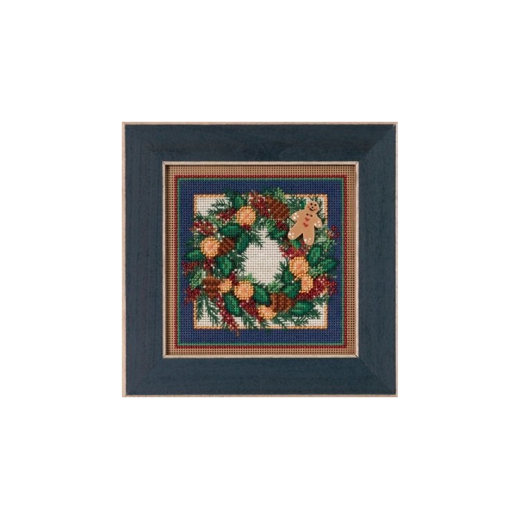 MH145304 Пряный венок. Набор для вышивки в смешанной технике Mill Hill - 1