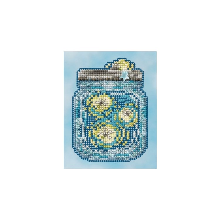 MH181616 Світлячки. Набір для вишивки в змішаній техніці Mill Hill - 1