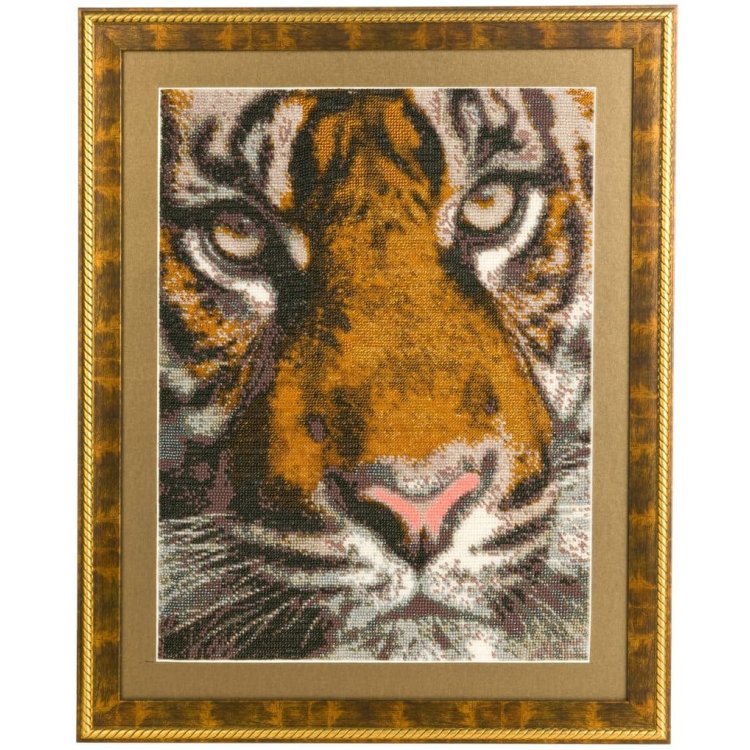 20-0938-НТ Тигр. Набор Для вышивки бисером ТМ Токарева А. - 1