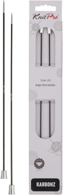 41280 Спицы прямые Karbonz KnitPro 35 см 2.00 мм - 1 41280 Спицы прямые Karbonz KnitPro 35 см 2.00 мм - 1