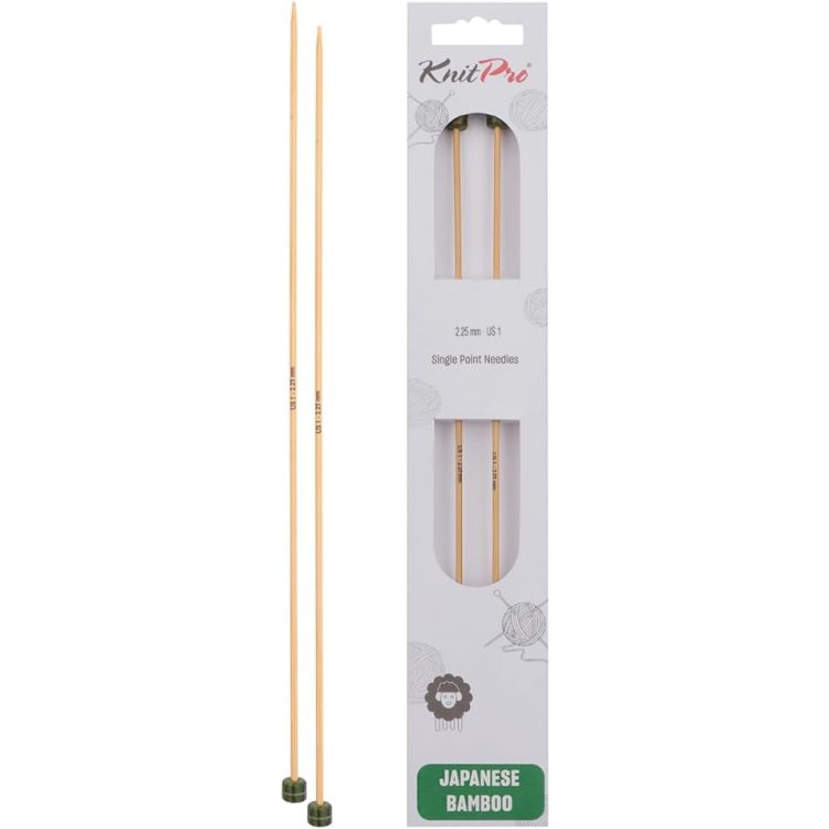 22322 Спицы прямые Bamboo KnitPro, 30 см, 2.25 мм - 1 22322 Спицы прямые Bamboo KnitPro, 30 см, 2.25 мм - 1