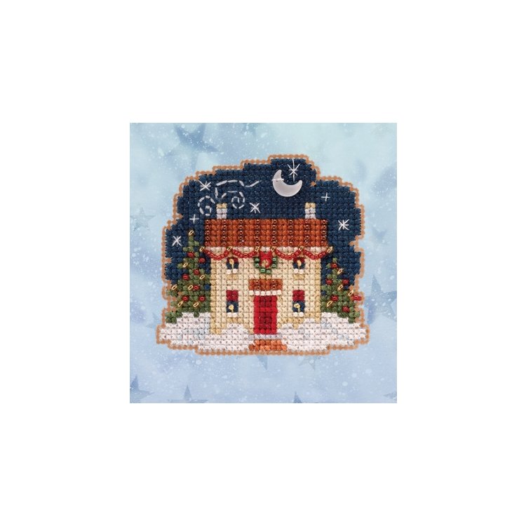 MH182031 Сочельник. Набор для вышивки в смешанной технике Mill Hill - 1 MH182031 Сочельник. Набор для вышивки в смешанной технике Mill Hill - 1