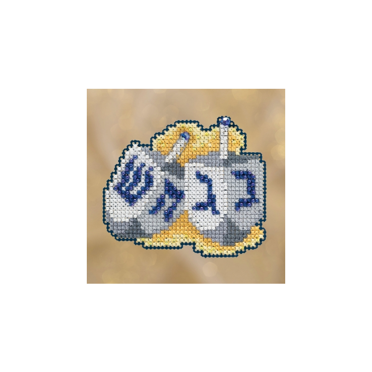 MH181836 Дрейделы. Набор для вышивки в смешанной технике Mill Hill - 1