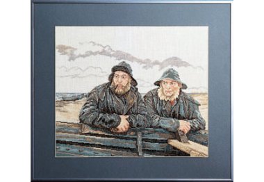  70-1490 Рыбаки. Набор для вышивания крестом PERMIN
