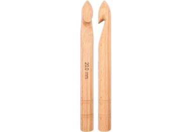 35710 Крючок односторонній Jumbo Birch KnitPro, 20.00 мм 35710 Крючок односторонній Jumbo Birch KnitPro, 20.00 мм