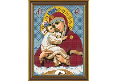  БИС-9026 Богородица Почаевская. Схема для вышивания бисером Нова Слобода