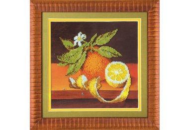  Б-631 Лимон, апельсин Набір для вишивки бісером