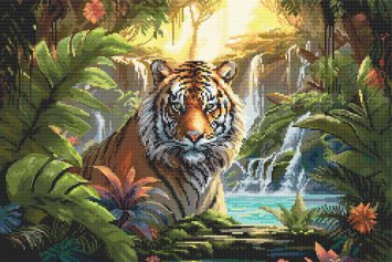 Набір для вишивки хрестиком L9900 Waterfall Rest. Letistitch - 1
