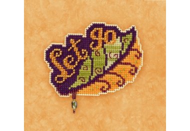 вышивка гладью MH181724 Отпускай. Набор для вышивки в смешанной технике Mill Hill