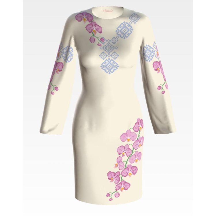 Платье женское (заготовка для вышивки) ПЛ-087 - 2