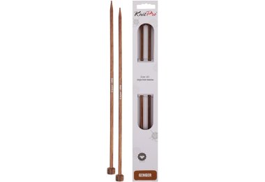 спиці для в'язання 31167 Спиці прямі Ginger KnitPro, 30 см, 5.00 мм спиці для в'язання 31167 Спиці прямі Ginger KnitPro, 30 см, 5.00 мм