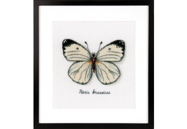  PN-0165233 Білий метелик. Набір для вишивки хрестиком Vervaco