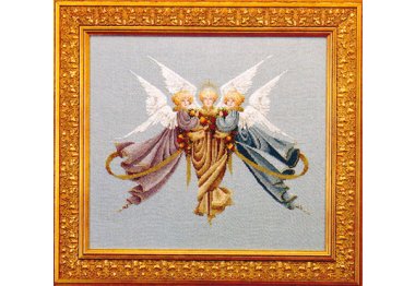  LL17 Heavenly gifts//Небесные Дары. Схема для вышивки крестом на бумаге Lavender & Lace