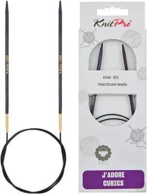 19055 Спицы круговые J'adore Cubics KnitPro 60 см, 4.00мм - 1