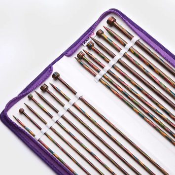 20666 Набір дерев`яних прямих спиць 30см Symfonie Wood KnitPro - 3