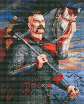 188 Полковник Іван Богун. Набір для вишивки хрестиком Dantel - 1