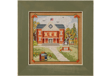 вишивка гладдю MH142423 Вивчання книг. Набір для вишивки в змішаній техниці Mill Hill